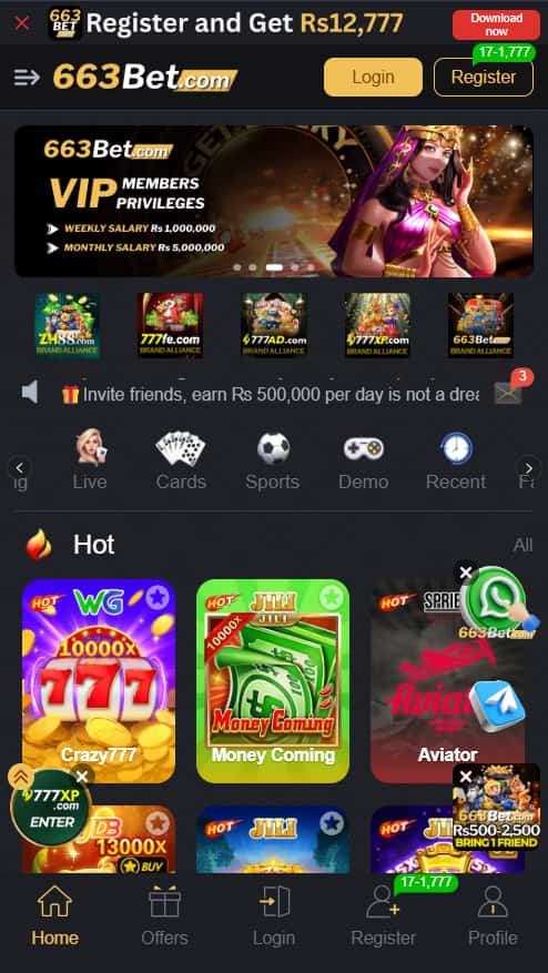 Bet 663 Game