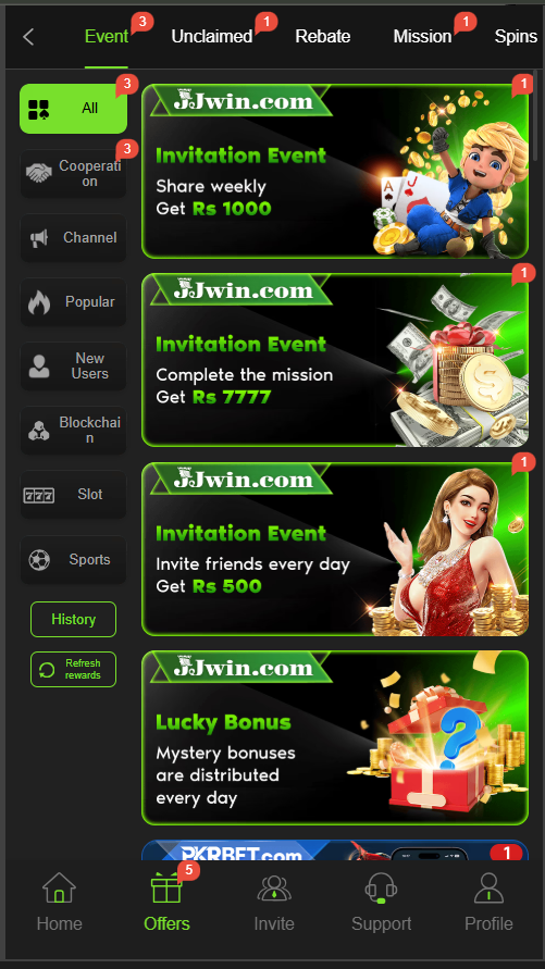 JjWin Game